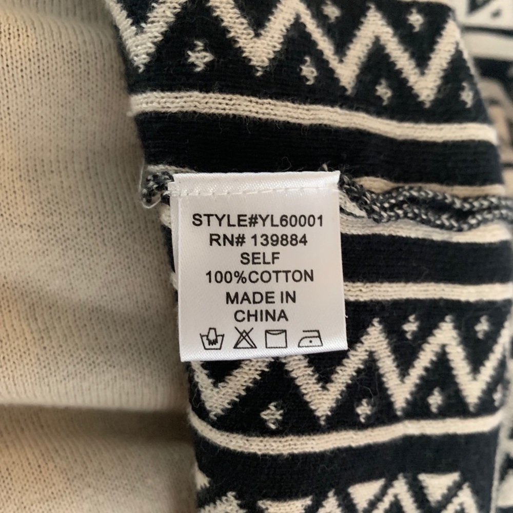 Hp A. Peach Mixed Print Oversized Open Front Cape - image 6